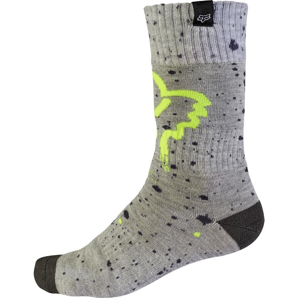Носки подростковые Fox MX Nirv Youth Sock Grey/Yellow