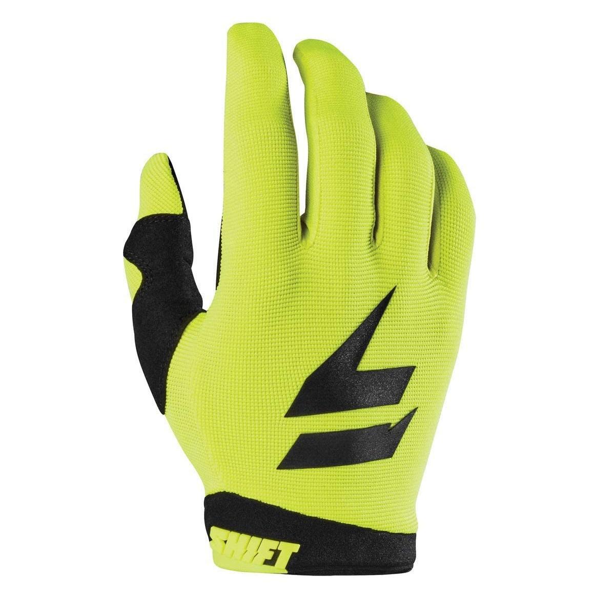 Мотоперчатки подростковые Shift White Label Bliss Youth Glove Flow Yellow