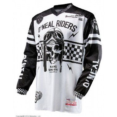 Джерси ONEAL LE70 ULTRA LITE black/white